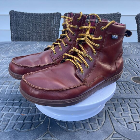 Lems Men's Boulder Boot Leather | Color Russet | Size US 12.5 - Picture 10 of 10